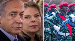 צבא אוגנדה, נתניהו צילום: Hadas Parush/Flash90, Chaim Goldberg,FLASH 90,  Alex Masereka Joel / Shutterstock.com חדשות