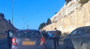 רגעי נטרול המחבל צילום: דוברות המשטרה, צילום מסך חדשות