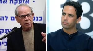 אלמוג בוקר תוקף את רזי ברקאי צילום: Tomer Neuberg/Flash90,  Moshe Shai/FLASH90 ברנז'ה