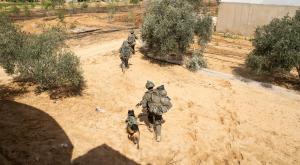 הכוחות ברפיח צילום: דובר צה"ל ביטחון