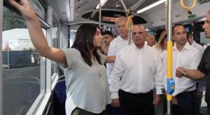 מירי רגב בחנוכת החניון החדש צילום: רועי קסטרו תחבורה