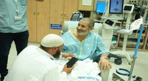 פרחאן קאדי נפגש עם בני משפחתו צילום: יוסי איפרגן / לע"מ חדשות