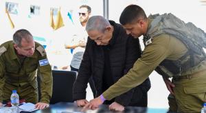 ראש הממשלה בביקור בזיקים צילום: קובי גדעון /לע"מ חדשות