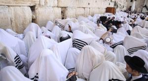 ברכת הכהנים המסורתית צילום: הקרן למורשת הכותל המערבי חדשות