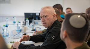 שר הביטחון בהערכת המצב צילום: אלעד מלכה ביטחון