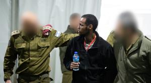 אברה מנגיסטו ברגעי חזרתו צילום: דובר צה"ל חדשות