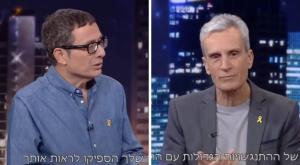 אברי גלעד וארז טל  צילום: קשת 12 טלוויזיה