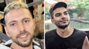 אלקנה בוחבוט ויוסף חיים אוחנה |  צילום: מטה משפחות החטופים חדשות