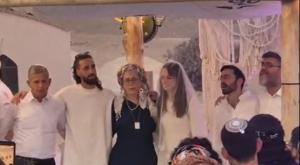החופה של אמונה ומרדכי |  צילום: פורום תקווה חדשות