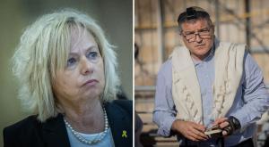 זיני והיועמ"שית  צילום: חיים גולדברג ויונתן זינדל | פלאש 90 חדשות