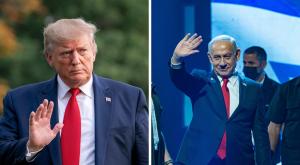 הנשיא טראמפ וראש הממשלה נתניהו |  צילום: Rawpixel.com,Shutterstock | חיים גולדברג/פלאש 90 מדיני