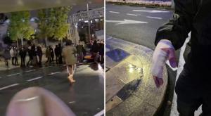 הפרת סדר בכניסה לירושלים |  צילום: דוברות המשטרה חדשות