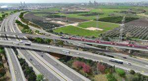 מחלף דניאל, אילוסטרציה צילום: ינון תכנון ייעוץ ומחקר תחבורה