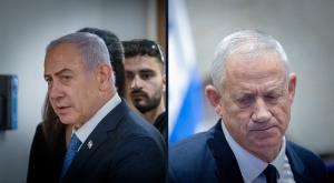 נתניהו וגנץ |  צילום: פלאש 90 וקאנבה חדשות
