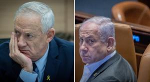 נתניהו וגנץ |  צילום: פלאש 90 וקאנבה פוליטי