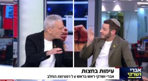 יאיר שרקי הדהים את אברי גלעד |  צילום: חדשות 12 טלוויזיה
