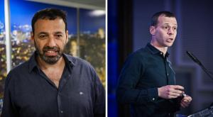 עמית סגל ורביב דרוקר |  צילום: פלאש 90 טלוויזיה