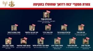 צמרת רדואן שחוסלו בתקיפה |  צילום: דובר צה"ל חדשות