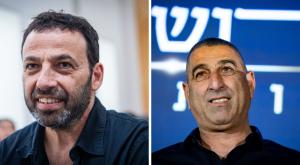 רמי דוידיאן ורביב דרוקר |  צילום: פלאש 90 טלוויזיה