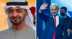 שייח מוחמד בן זאיד וראש הממשלה נתניהו צילום: שאטר סטוק - חיים גולדברג/פלאש 90 חדשות