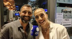 ענבר ואבישי מהמירוץ למיליון בראיון לחדשות כיפה צילום: גילעד גולדברג, חדשות כיפה ברנז'ה