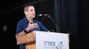 האלוף במילואים יפתח רון טל בכנס זמורה צילום: יואל אליווה ביטחון