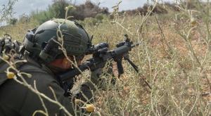 לוחם צה"ל בחזית הצפונית בדרום לבנון צילום: דובר צה"ל ביטחון