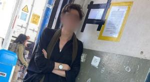 נעצר כשהוא מחופש לאישה צילום: דוברות משטרת ישראל פלילים