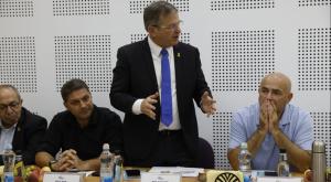 שר החינוך קיש במפגש עם ראשי רשויות בצפון צילום: סתיו פאולמן - לע"מ חדשות