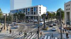 הדמיה של הקו החדש צילום: דוברות עיריית ירושלים חדשות