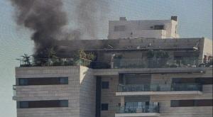 הפיצוץ בנהריה צילום: דוברות כבאות והצלה לישראל חדשות
