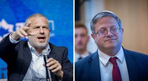 ינון מגל והשר בן גביר צילום: פלאש 90 וקאנבה  חדשות