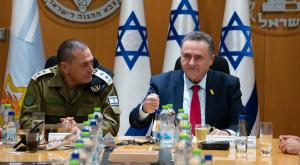 אייל זמיר וישראל כ"ץ צילום: צילום: אריאל חרמוני, משרד הביטחון חדשות