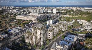 הדמיית המבנים החדשים בקריית שלום צילום: הדמיה סנאפשוט, יח"צ חדשות נדלן