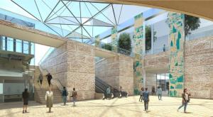תחנת הרכבת העתידית צילום: חברת ״רכבת ישראל״ חדשות