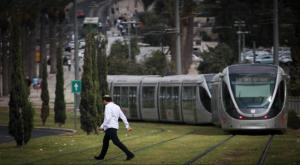 הרכבת הקלה בירושלים צילום: Hadas Parush,FLASH 90 חדשות