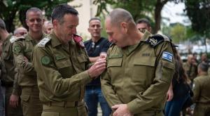 מטקס המינוי של אלוף נדב לוטן, מפקד זרוע היבשה הנכנס צילום: דובר  צה"ל חדשות