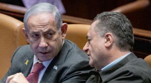 ראש הממשלה בנימין נתניהו וישראל כץ צילום: Chaim Goldberg,Flash90 חדשות