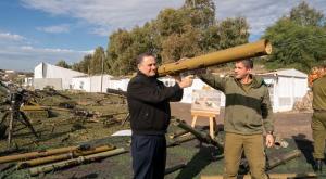 שר הביטחון בביקור בפיקוד הצפון צילום: אריאל חרמוני, משרד הביטחון. חדשות