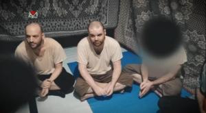 איתן הורן בסרטון של החמאס צילום: ללא מבזקים