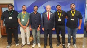 בנימין נתניהו ואיציק סעידיאן צילום: דוברות ראש הממשלה חדשות