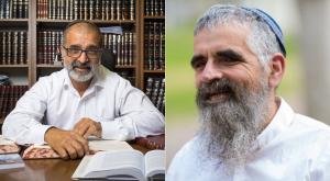 הרב שרלו יארח את הרב זרביב צילום: פלאש 90, קנבה המגזר
