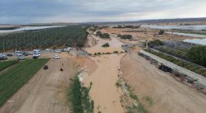 השיטפונות בערבה צילום: שגיא קליין, הערבה התיכונה תחבורה