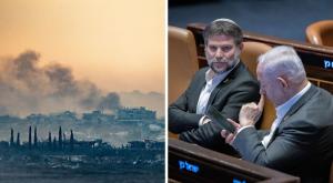 התקיפות בעזה יופסקו מיידית? צילום: Chaim Goldberg/Flash90, Erik Marmor/Flash90 ביטחון