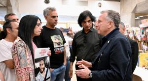 ויטקוף נפגש עם משפחות החטופים צילום: פאולינה פטימר חדשות
