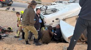 זירת האירוע צילום: תיעוד מבצעי מד"א  מבזקים