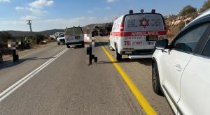 זירת הפיגוע צילום: תיעוד מבצעי מד"א ביטחון