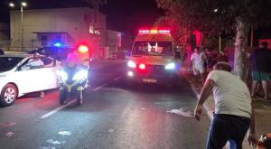 זירת התאונה צילום: מד"א מבזקים