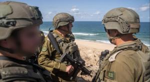 זמיר במסדרון נצרים צילום: דובר צה"ל חדשות