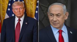 טראמפ נגד נתניהו צילום: פלאש 90, קנבה מדיני